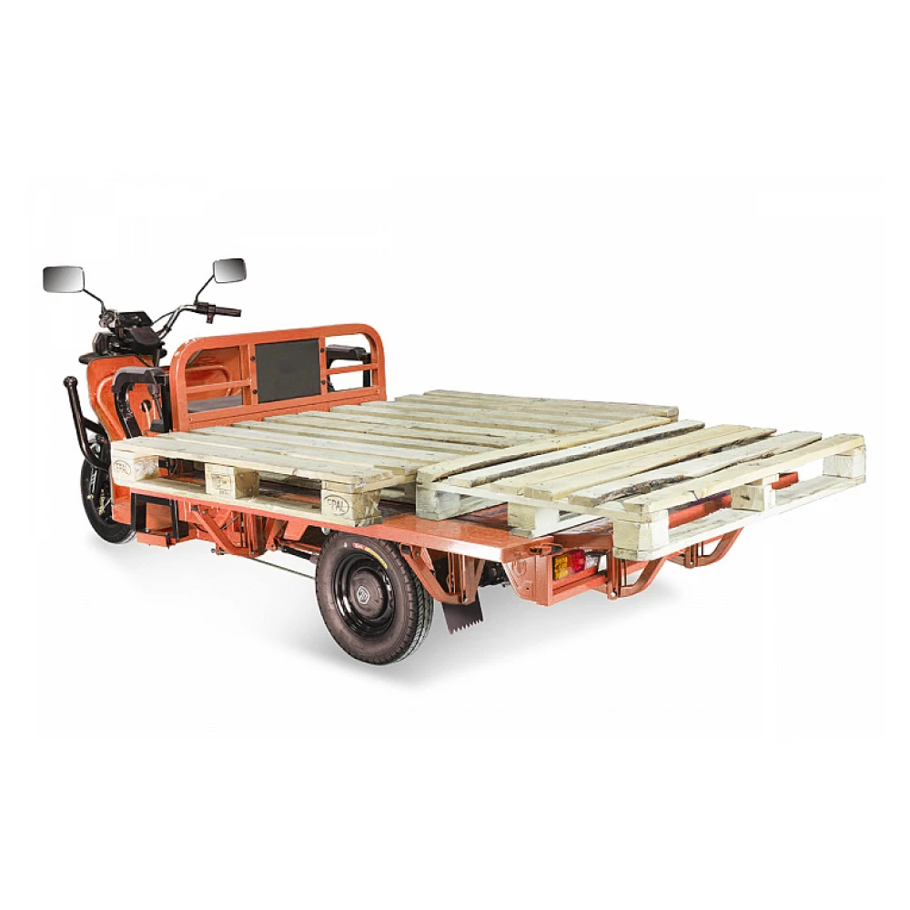 Грузовой электротрицикл Rutrike Габарит 1700 60V1200W красный 7